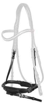 Produktbild von Kieffer Englisch kombiniertes Reithalfter Kieffer Ultrasoft® Katy, Farbe:schw./schw. unterl.-, Größe:Warmblut