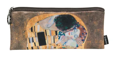 Image de Fridolin Porte-plume 19x9x1,5 cm Gustav Klimt Le baiser œuvre d'art