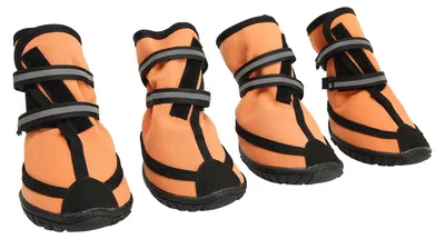 Hundestiefel wasserdicht reflektierend 4er-Pack M