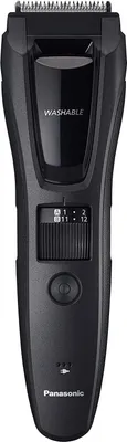 Produktbild von Panasonic ER-GB62-H503 Bart-, Haar- & Körperschneider für Männer, tragbarer, kabelloser, wasserdichter Trimmer, 39 Längeneinstellungen, 3 Aufsätze, kabelloser & kabelgebundener Betrieb, Mattgrau