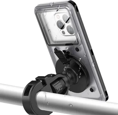 Produktbild von Wasserdichte Telefonhalterung bis 17 cm, Unterwasser, Regenschutz, Fahrradzubehör