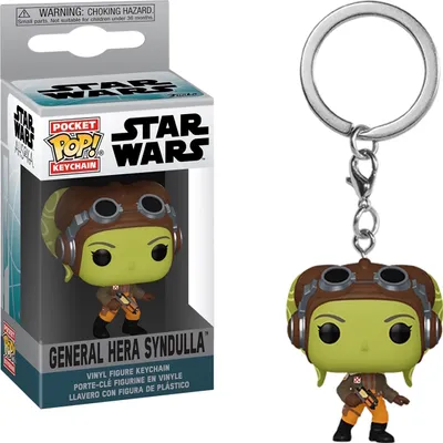 Produktbild von Star Wars - General Hera Syndulla - Schlüsselanhänger Funko Pocket POP! Keychain