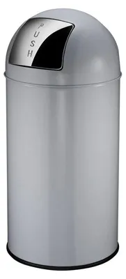 Produktbild von EKO - Pushcan 40 Liter - Steel   - Grau