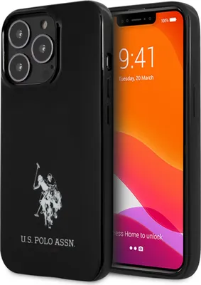 Immagine prodotto di Us Polo Ushcp13Xumhk Iphone 13 Pro Max 6,7 Czarny/Nero Custodia rigida Cavalli Logo