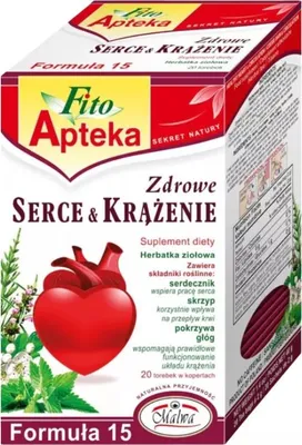 Produktbild von Herbata ziołowa Zdrowe Serce i Krążenie Malwa 40 g
