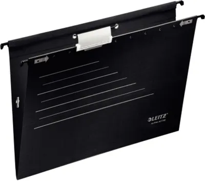Produktbild von Leitz Alpha Active Hängeordner Karton A4 Schwarz
