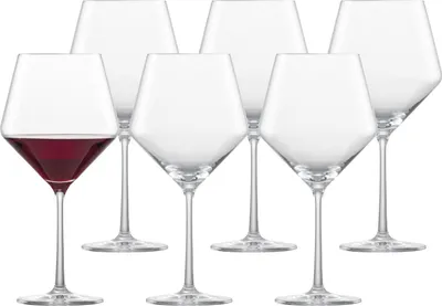 Produktbild von Zwiesel Glas PURE Burgunder Rotweinglas 6er Set