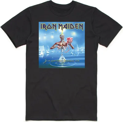 Produktbild von Iron Maiden - "Seventh Son" T-Shirt für Herren/Damen Uni RO1742 (XL) (Schwarz)