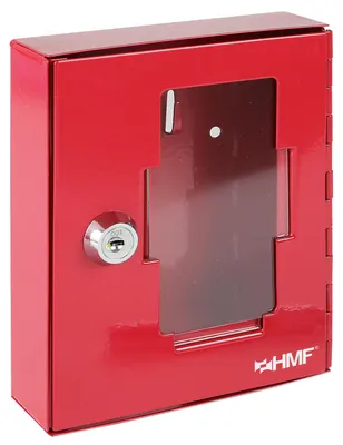 Notschlüsselkasten von HMF in Rot