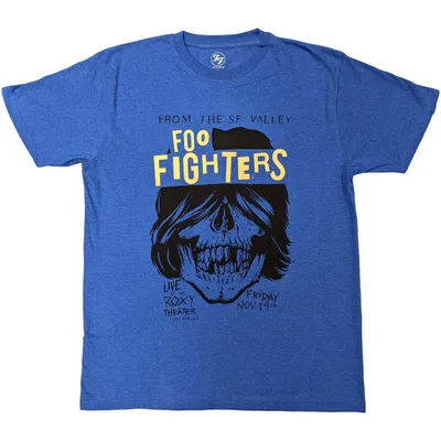 Obrázek produktu pro Foo Fighters Roxy Flyer Blue L Tričko