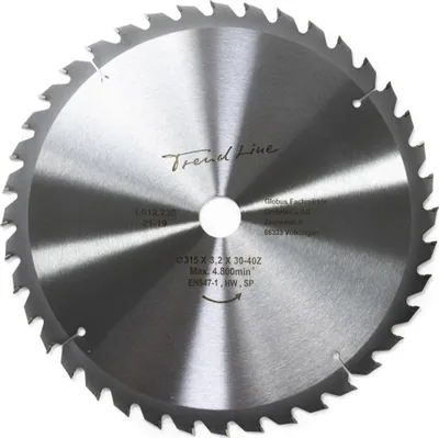 Produktbild von TrendLine HM-Kreissägeblatt Ø 315 mm Bohrung Ø 30 mm