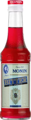 Obrázek produktu pro Monin Bitter Aperitif Sirup bez alkoholu, ideální do koktejlů, 250 ml