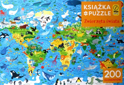 Image de Livre et puzzle II. Animaux du monde