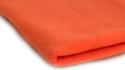 Produktbild von Polar Fleece Stoffe 200 g/m2 Mandarine 50 x 155 cm