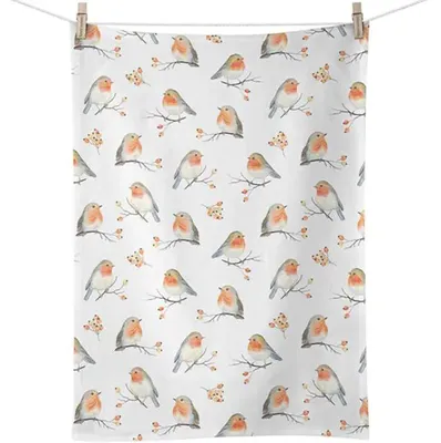 Productafbeelding van Kerst - Keukenhanddoek - Formaat: 50 cm x 70 cm -