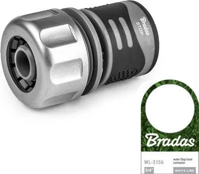 Image de BRADAS WHITE LINE 3/4" STOP TPR quick coupling BR-WL-2156