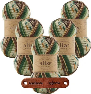 Produktbild von 5 x ALIZE WOOLTIME 11021 MIT LABEL