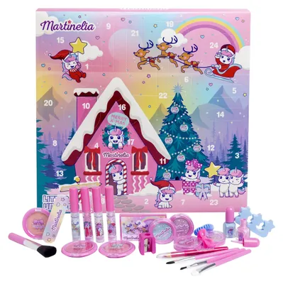 Produktbild von Martinelia - Adventskalender Kinder 24 Tage - Little Unicorn - Schminkset Mädel
