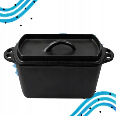 Productafbeelding van Gietijzeren bakvorm voor brood en cake, 27x12x12 cm