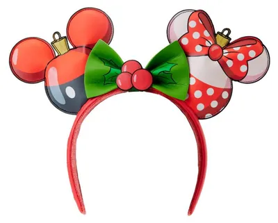 Produktbild von Loungefly Disney Mickey & Minnie Weihnachts-Stirnband