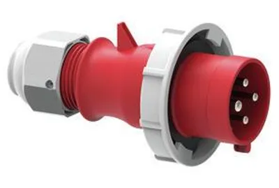 Productafbeelding van Bals Containerstekker 32A, 4-polig, 3-fase, 210824 ** TLS-STE IP67, 380-440V, Multi-Grip, IP67
