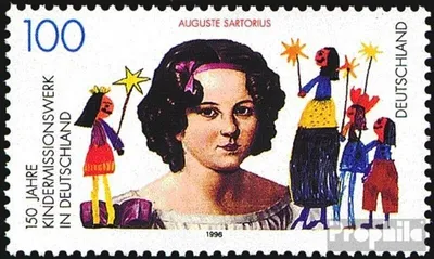 Produktbild von Briefmarken BRD (BR.Deutschland) 1996 Mi 1834 (kompl.Ausg.) FDC 150 Jahre Kindermissionswerk in Deutschland