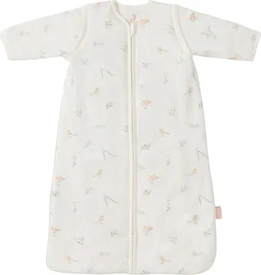 Immagine prodotto di Sacco a pelo per neonati con maniche staccabili 70 cm - Lovley Birds