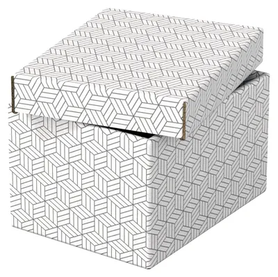 Immagine prodotto di Esselte 628280 3 Esselte Home Aufbewahrungsboxen 6,5 l weiß 20,0 x 25,5 x 15,0 cm