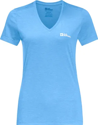 Produktbild von Jack Wolfskin Dames T-shirt Crosstrail T Frauen Mid Blue M