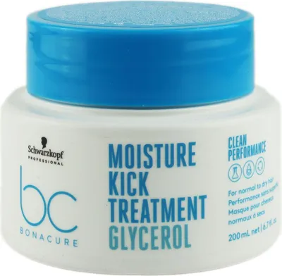 Produktbild von Schwarzkopf Bonacure Moisture Kick 200 ml Treatment für trockenes Haar