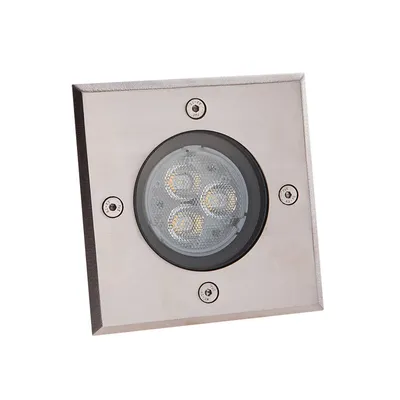 Produktbild von Lucande LED-Bodeneinbauleuchte Ava, 12 cm x 12 cm, IP67