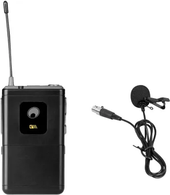 Zdjęcie produktu dla OMNITRONIC UHF-E Serie Taschensender 828.6MHz + Lavaliermikrofon (13063332)