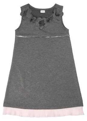 Produktbild von Königsmühle festliches Mädchen Kleid grau Gr. 92 - 128 98