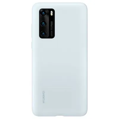 Produktbild von Huawei Silicon Case, Cover, Huawei, P40, 15,5 cm (6.1"), Blau