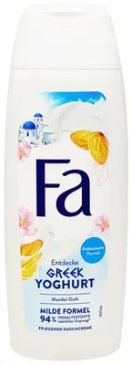 Produktbild von Fa Duschgel GREEK YOGHURT 250ml pflegende Dusch-Creme mit Mandel-Duft Shower Gel