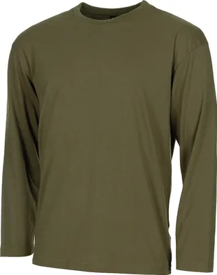 Produktbild von MFH US Shirt, langarm, 170 g/m², oliv