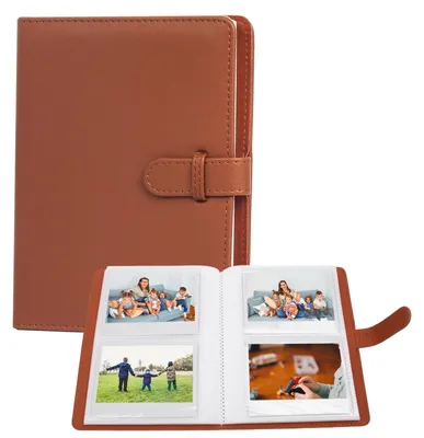 Produktbild von VOVMOEYA Fotoalbum mit 80 Fächern für Fotos im Format 8,5 x 4,5 Zoll, geeignet für Polaroid-Kameras, für Fujifilm Instax Wide 400/300/210, schiebebares Fotobuch, Album, 20 Seiten, geeignet für 80 Fotos
