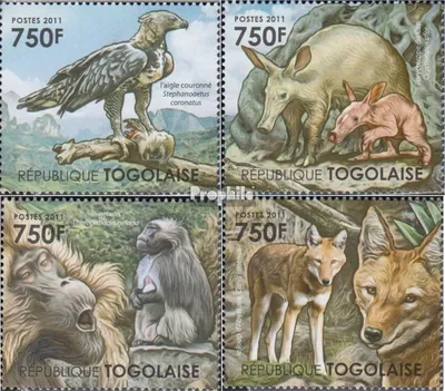 Produktbild von Briefmarken Togo 2011 Mi 4209-4212 (kompl.Ausg.) postfrisch Afrikanische Ökosysteme