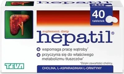 Obrázok produktu pre Hepatil 150mg 40 tabletek