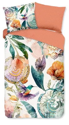 Immagine prodotto di HIP, lenzuola "Bernice" - Multicolore - (140x220 cm) - 100% cotone