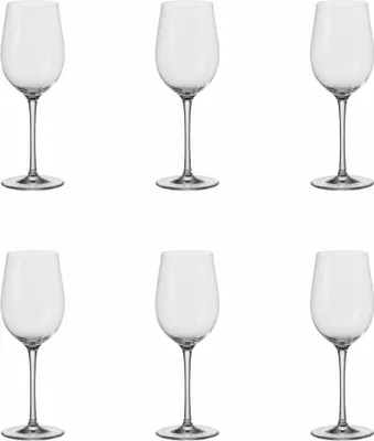 Produktbild von Leonardo Ciao+ Weißweinglas 6er Set, Weinglas, Wein Glas, Extrem Stoßfest, 310 ml, 19845