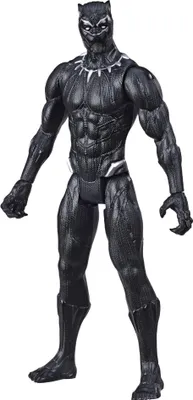Zdjęcie produktu dla Hasbro - Marvel Avengers Titan Hero: Figurkę Black Panther 30 cm Deluxe