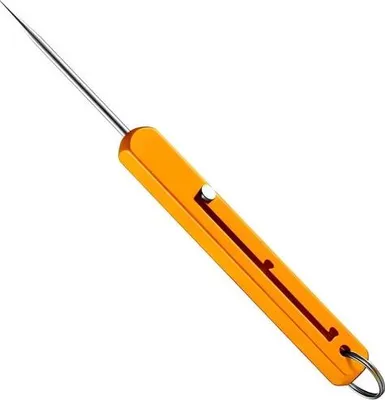 Produktbild von Pronett XJ5415 Multifunktionaler Taschen-Zahnstocher, orange, 2 Stück