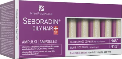 Produktbild von Oily Hair Ampullen für fettiges und zu Schuppen neigendes Haar 14x5.5ml