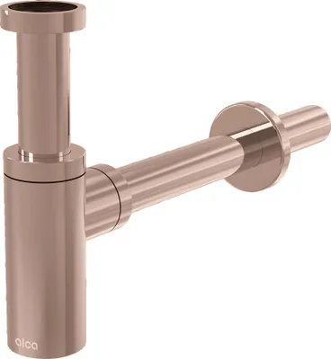 Obrázok produktu pre AlcaDrain Design Siphon 1 1/4" rund, Ganzmetall Rotgold glanz
