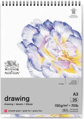 Obrázek produktu pro Skicář WINSOR & NEWTON Drawing Pad Smooth, A3 25 listů