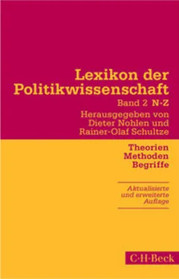 Produktbild von Lexikon der Politikwissenschaft 2 / N-Z