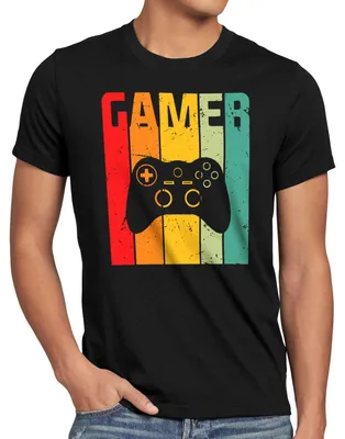 Produktbild von style3 Gamer Retro Herren T-Shirt