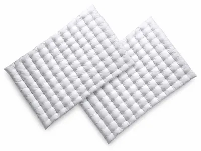Produktbild von 2 Stück Betten Hofmann Sommer Daunendecken Daunenbetten Bettdecke Punktstepp 135x200 leicht 80%