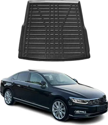 Image de Bac de coffre à bagages pour VW Passat B8 Variant 2015-2025 Caoutchouc TPE